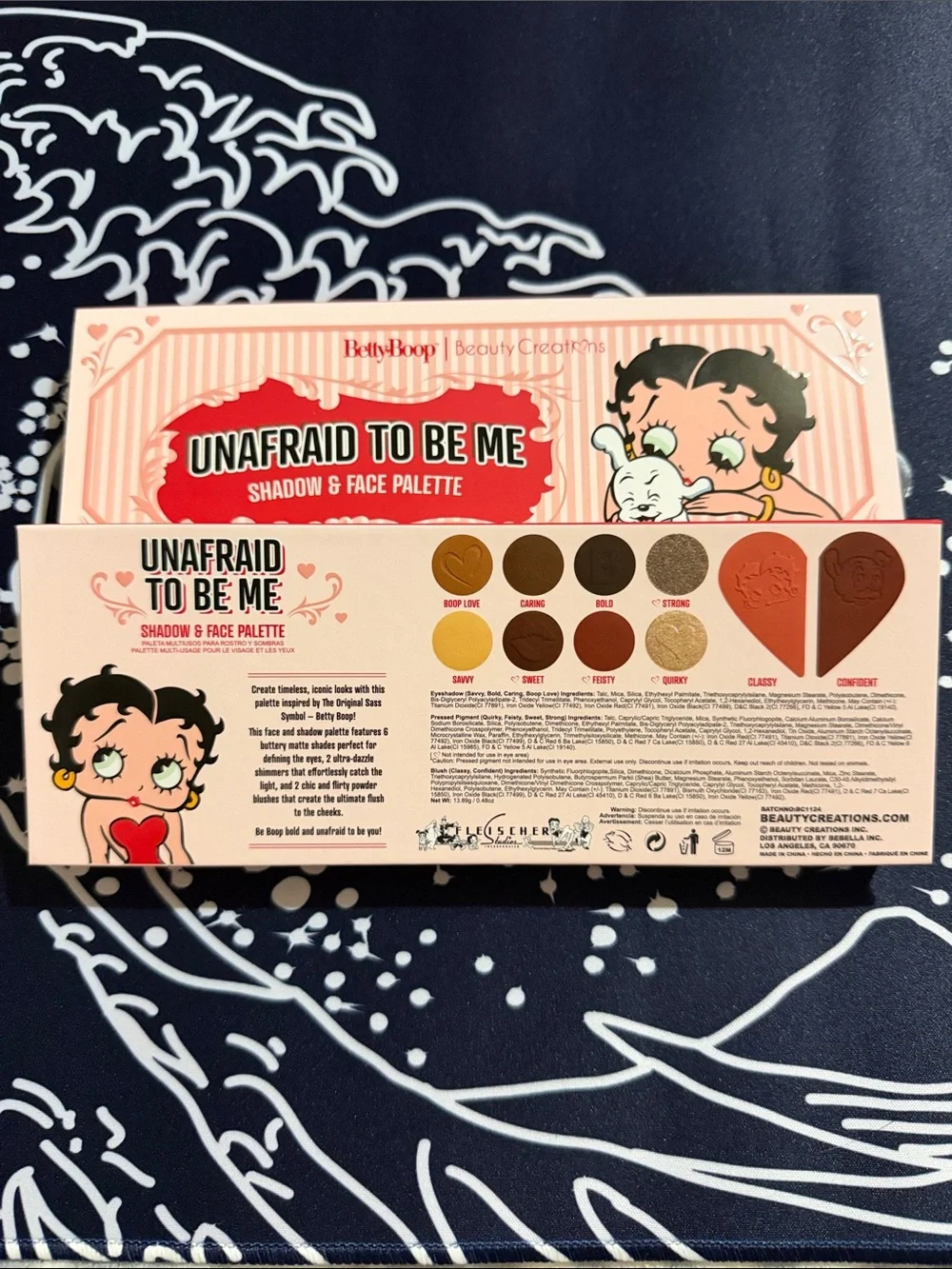 Beauty Creations Betty Boop "Unafraid To Be Me" Shadow & Face Palette - - Picture 2 of 7